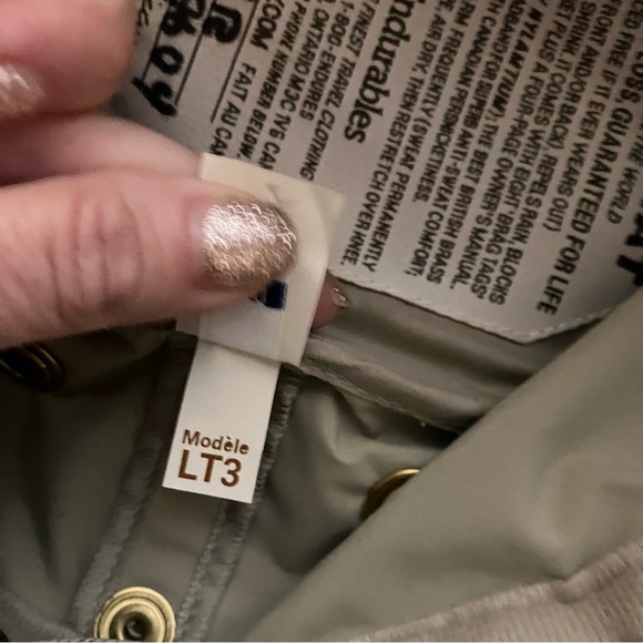 Tilley LT3 Water Repellent Snap Up Hat Tan Brown Size 7 1/4 - Picture 13 of 15